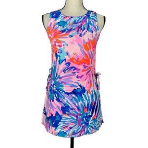 Lilly Pulitzer Donna Romper in Multi Off Tropic Womens 00 Pink Blue 28692